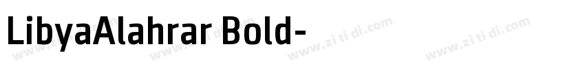 LibyaAlahrar Bold字体转换 LibyaAlahrar Bold字体转换